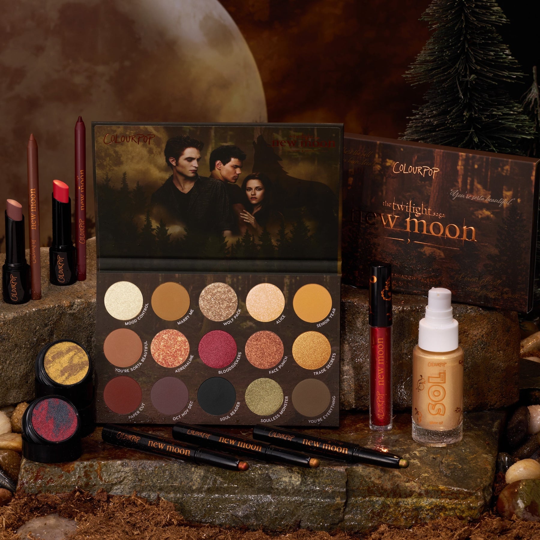Twilight New Moon x ColourPop Full Collection - Classic Pick
