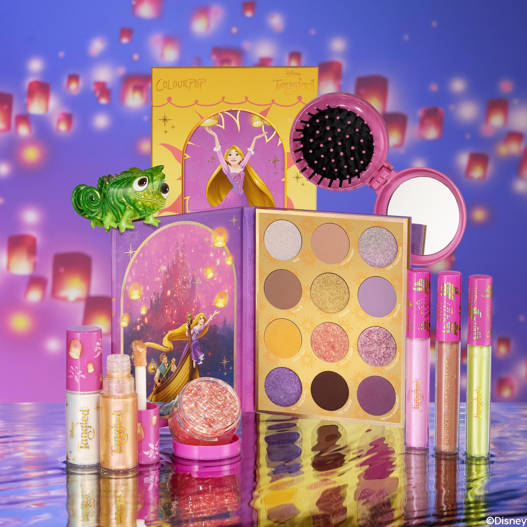 Disney Tangled and ColourPop Collection - Ready Routine